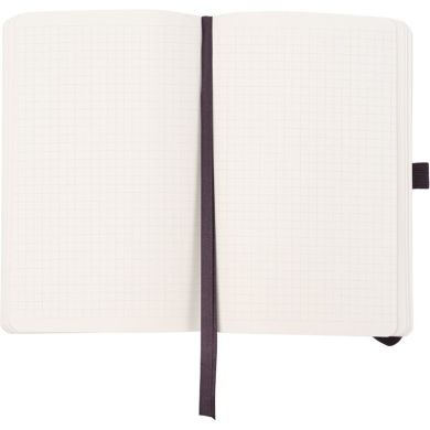 Книга записная Partner Soft Skin,125x195, 96 листов, клетка, черная Axent 8616-01-A