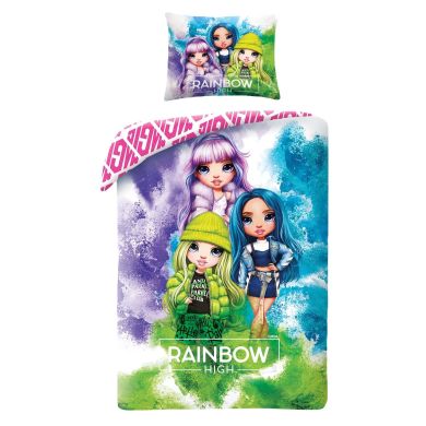 Комплект детского постельного белья Rainbow High 140x200 см Halantex RBH-1802BL