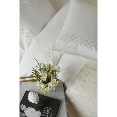 Комплект постельного белья ARIELLE CREAM с одеялом, евроразмер PEPPERHOME ARIELLE 2902, евророзмір