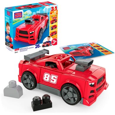 Гоночная машинка Mega Bloks 3-в-1 JKG35