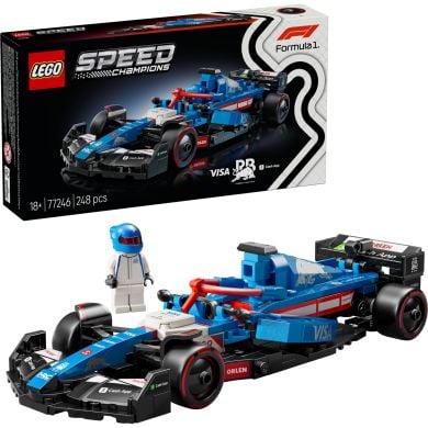 Конструктор Автомобиль для гонки F1 Visa Cash RB VCARB 01 LEGO Speed ​​Champions 77246
