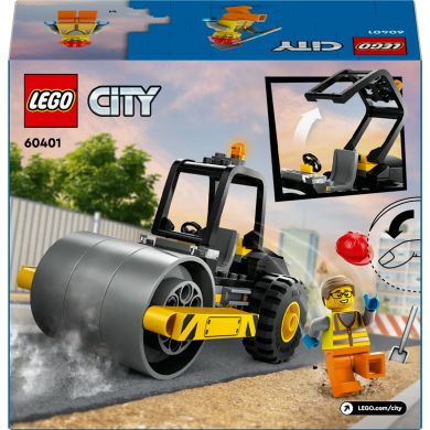 Конструктор Будівельний паровий каток LEGO City 60401