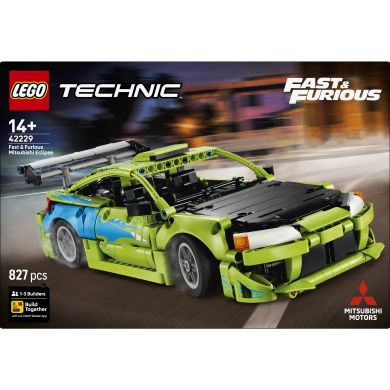 Конструктор Форсаж Автомобиль Mitsubishi Eclipse Lego Technic 42229