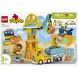 Конструктор LEGO DUPLO Town 3-в-1 Будівельний майданчик і техніка 10476
