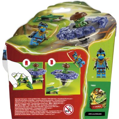Конструктор LEGO Ninjago Нія проти спінера монстра-мутанта 71849