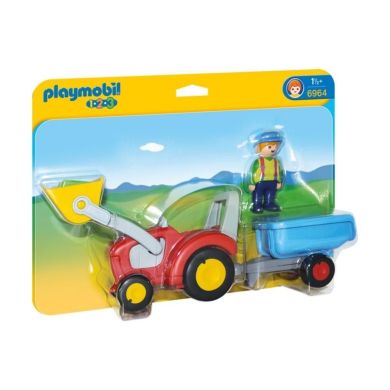 Конструктор Playmobil Трактор с трейлером 6964