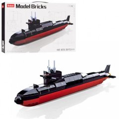 Конструктор SLUBAN «Model Bricks»: Подводная лодка, 269 деталей M38-B0703