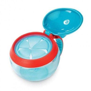 Контейнер-чашка для снеків Skip Hop «Совеня» 252550, Блакитний