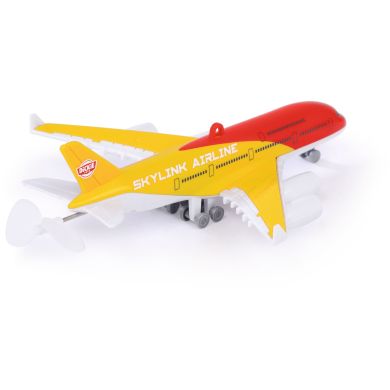 Літак з утримувачем, функція їзди та польоту, 18 см, 3+ DICKIE TOYS 3342014