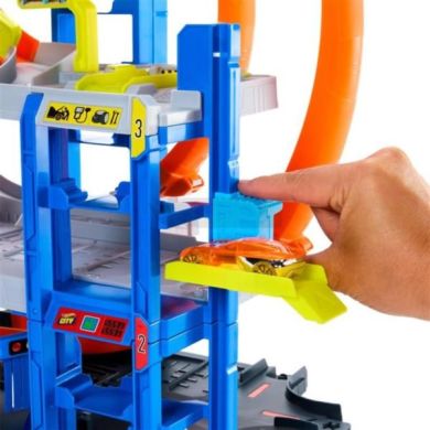 Гараж с мега петлей Hot Wheels JBM74