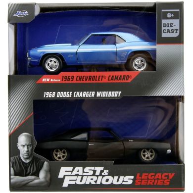 Набор машинок металлических Jada Форсаж 2 Додж Чаржер и Шевроле Камаро, масштаб 1:32, 8+ JADA 253202013