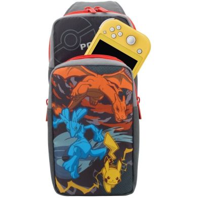 Наплічна сумка-чохол Adventure Pack (Charizard, Lucario & Pikachu) для Nintendo Switch Hori NSW-415U