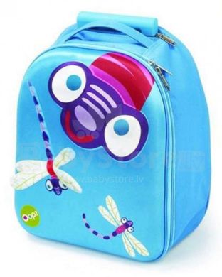Цветной мягкий чемодан Oops Dragonfly 3Dдля детей 31х26х15 Стрекоза 30007.31