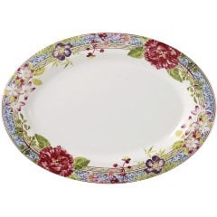Овальне блюдо MILLEFLEURS 37 x 26 см GIEN 1643COV650