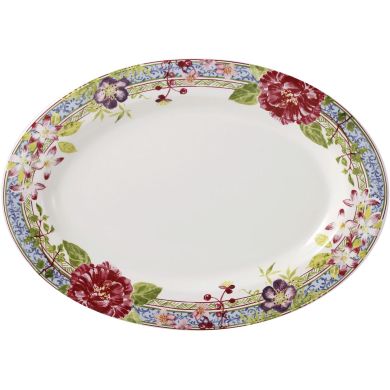 Овальне блюдо MILLEFLEURS 37 x 26 см GIEN 1643COV650
