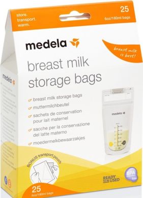 Пакети для зберігання грудного молока Medela 25 шт 008.0406, 25