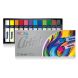 Пастель сухая Colorino Artist квадратная в пластиковом контейнере 12 цветов 65238PTR
