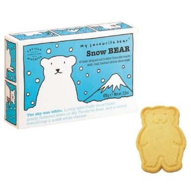 Печиво My Favourite Bear Білі ведмежатка 100г 35799 5014908002641