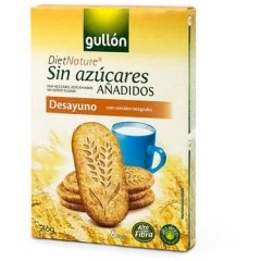 Печиво Gullon Diet Nature Desayuno без цукру, 216 г T5300 8410376042498
