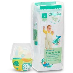 Підгузки-трусики Offspring® розмір L, 9-14 кг, 36 шт, Ліс DP-OI-FAP-L36P-FRT, L