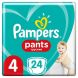 Дитячi підгузки-трусики Pampers Pants, розмір 4, 9-15 кг, 24 шт 81713636, 24