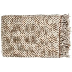 Плед шерсть 170&times;130 см, верблюжий цвет TRICOT POMAX 41336-CAM-10