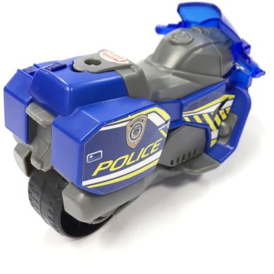 Поліцейський мотоцикл з рухомим знаком, звук. і світло. ефекти, 15 см, 3+ 3302031