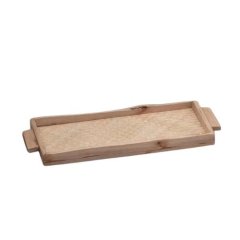 Прямоугольный поднос Miramar из восстановленного дерева, 52.75x20.25x3.75 Be Home 23-81