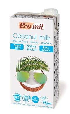 Кокосовое молоко Ecomil с кальцием 1 л 230276 8428532230276
