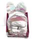 Рюкзак для дівчинки Girabrilla (Гірабрілла) Зайчик з вушками з паєтками білий та рожевий в асортименті 2509