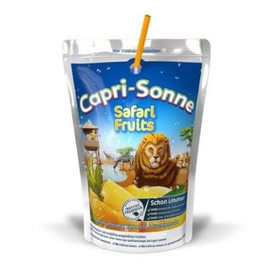 Сок Capri-Sun «Safari Fruits» 0,2 л Paper straw LV1175 4000177601006