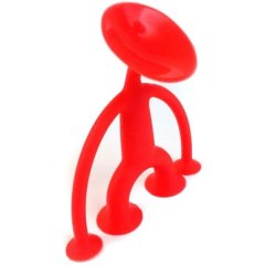 Силіконовий чоловічок Moluk Угі червоний 8 см 43201, Червоний