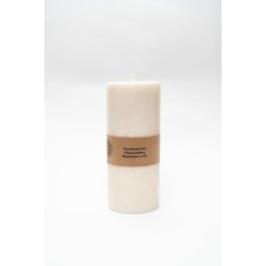 Свеча восковая Candle Family Кокосовое молоко, ваниль, цитрусовое дерево 7,5x7,5x18 cm COCONUTS