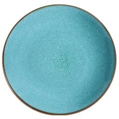 Тарелка 26,5 см, бирюза Feeling Turquoise M&eacute;dard de Noblat AH59CCB0001AP, 26