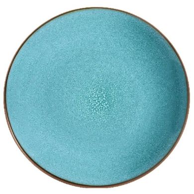 Тарелка 26,5 см, бирюза Feeling Turquoise M&eacute;dard de Noblat AH59CCB0001AP, 26