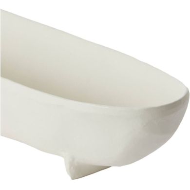 Тарелка на подставке 38x15x9 см ROSANA, белая Light&Living 6351843