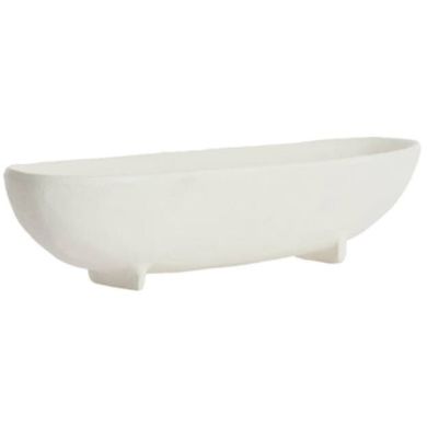 Тарелка на подставке 38x15x9 см ROSANA, белая Light&Living 6351843