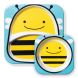 Тарілки Skip Hop Бджілка 2 шт 252204, Жовтий, 2