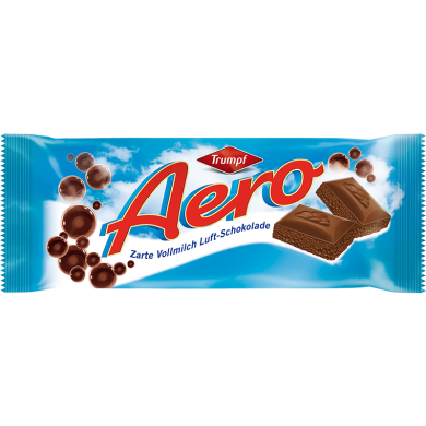 Цельномолочная воздушный шоколад Aero, 100 г Aero 145569 4000607055102