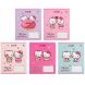 Тетрадь 12 листов, клетка, софт тач + УФ лак, Hello Kitty-2 Kite HK25-232-2