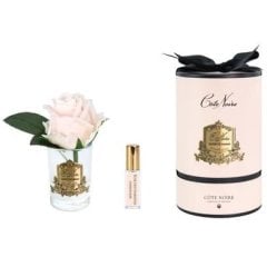 Аромат для приміщення троянда Champagne Pink, рожева коробка/золото Cote noire RMR55