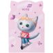 Блокнот м'яка обкладинка, 48 аркушів, Pink cat K25-461-2