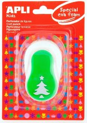 Діркопробивач фігурний для паперу в формі «Різдвяної ялинки», Apli Kids 000013303
