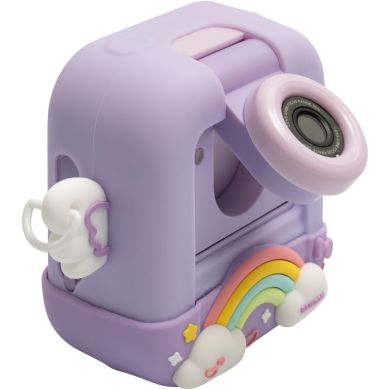 Дитяча моментальна камера Purple Unicorn / дитячий полароїд XIE SHENG TOYS M9-U