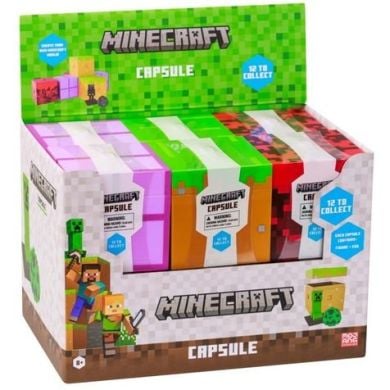Фигурка – сюрприз Майнкрафт Капсула миров, в ассорт. Minecraft MC9018