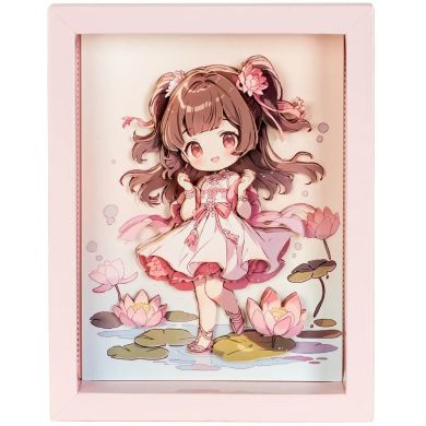 Іграшка для складання. 3D Аніме картинка KIDS TEAM 037-56KD