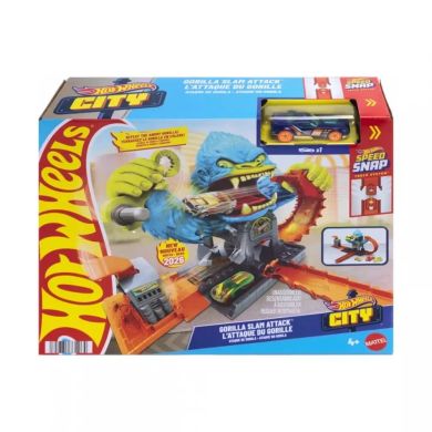 Игровой набор Атака лютой гориллы Hot Wheels JHL92