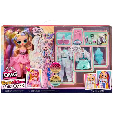 Игровой набор с куклой серии O.M.G. Sunshine Makeover БОЛЬШОЙ СЮРПРИЗ L.O.L. Surprise! 589464