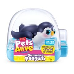 Інтерактивна іграшка PETS ALIVE S1 ПІНГВІНЧИК (чорний) 9573A