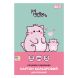 Картон кольоровий двосторонній Yes Pembe the Cat, 10 аркушів, А4, папка 956963
